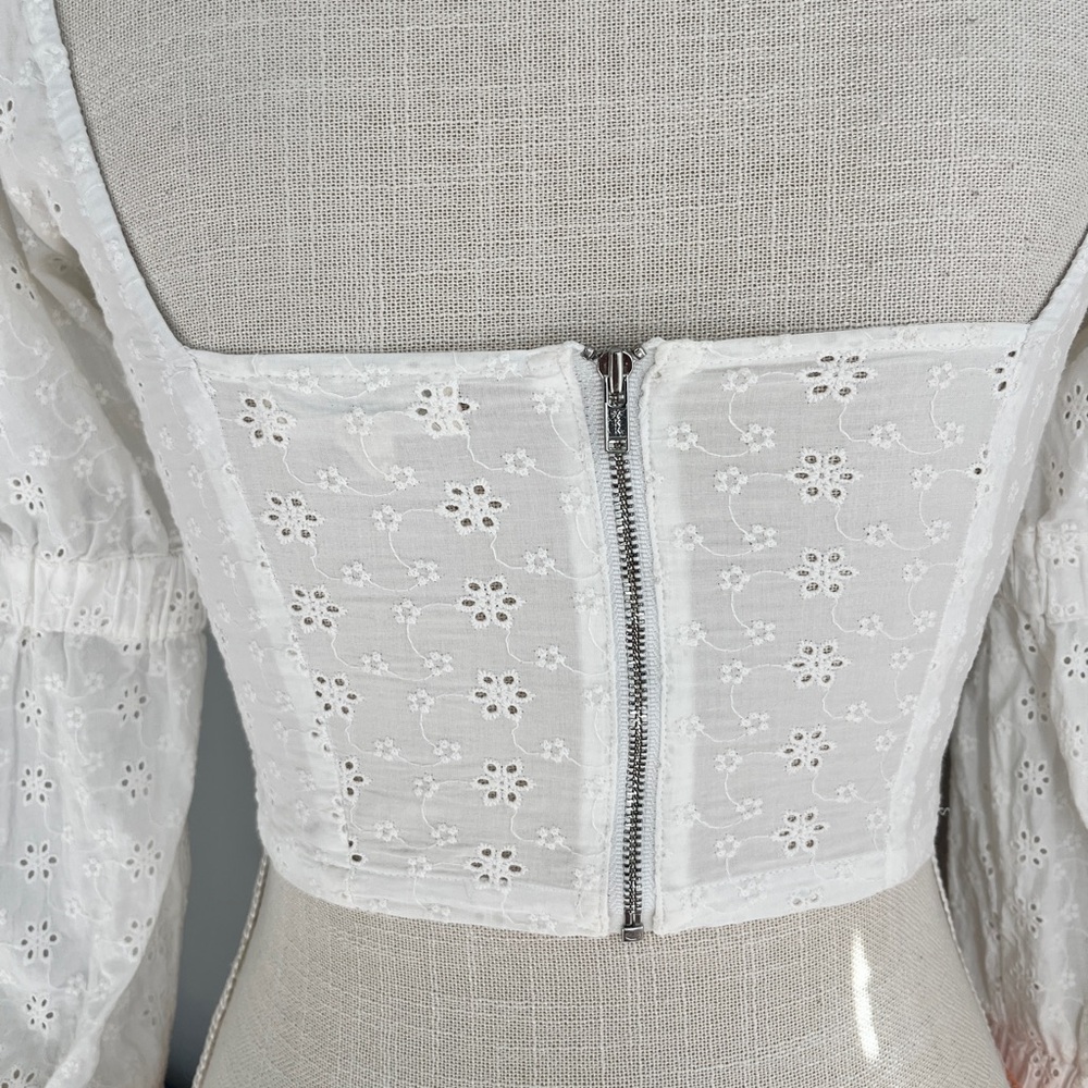 For Love & Lemons milkmaid top ♡ - Picture 6 of 7